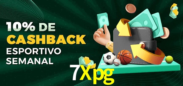 10% de bônus de cashback na 7Xpg